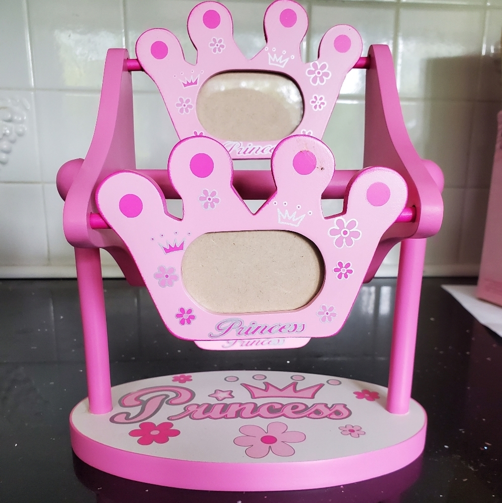 Princess carousel picture frame